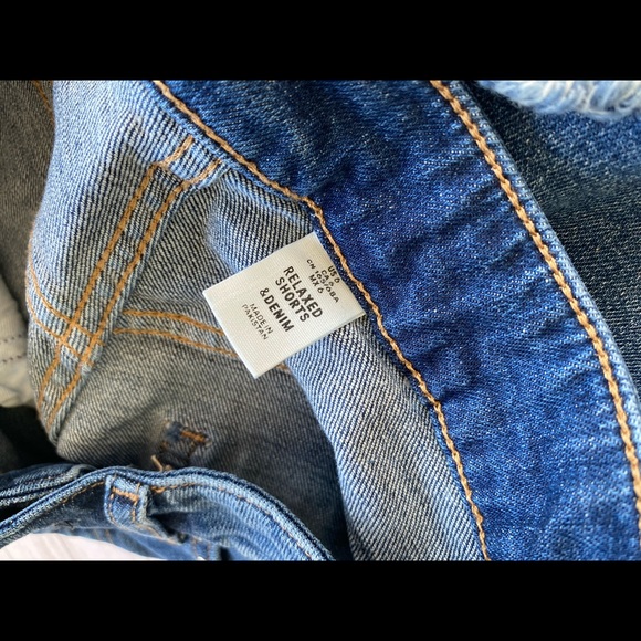 H&M relaxed denim shorts - Picture 4 of 4